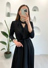 SİYAH  ELEGANT ELBİSE