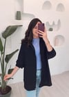 SİYAH FERMUARLI BOMBER 