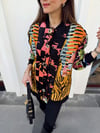 SİYAH-GOLD 4618 SPECİAL BOMBER CEKET