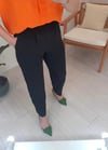 SİYAH HAVUÇ CUPRA PANTOLON