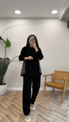 SİYAH-KAHVE 2309 GARNİLİ TAKIM 