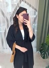 SİYAH KEMERLİ PANTOLON TAKIM