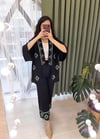 SİYAH KİMONO PANTOLON TAKIM