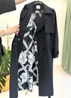 SİYAH LADY STREET TRENÇKOT 