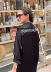 SİYAH NEVER LOOK BACK PANTOLON TAKIM