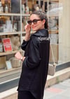 SİYAH NEVER LOOK BACK PANTOLON TAKIM
