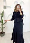 SİYAH  PARAŞÜT VEREV ETEKLİ SANDY TAKIM 