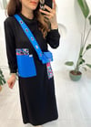 SİYAH-SAKS 2434 ELBİSE 
