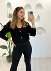 SİYAH SELANİK DÜĞMELİ HIRKA