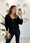 SİYAH SELANİK DÜĞMELİ HIRKA