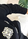 SİYAH TAŞLI GÖMLEK