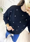 SİYAH TAŞLI SWEAT 