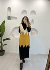 SİYAH TRİKO ELBİSE 