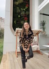 SİYAH ZEBRA DESEN SWEAT 