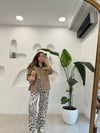SÜTLÜ KAHVE 0216 KADİFE YAKA GABARDİN CEKET 