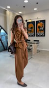 TABA 2671 KEMERLİ ŞALVAR PANTOLON 