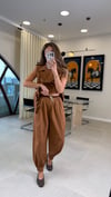 TABA 2671 KEMERLİ ŞALVAR PANTOLON 