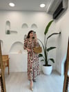 TABA 32039 DESENLİ GÖMLEK ELBİSE