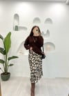 TABA TAŞ DESEN SATEN VEREV ETEK 