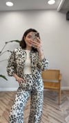 TAŞ 0123 LEOPAR DESEN CEKET