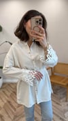 TAŞ 2941 DANTEL DETAY  GÖMLEK