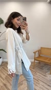 TAŞ 2941 DANTEL DETAY  GÖMLEK