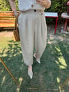 TAŞ 50976 KETEN PANTOLON
