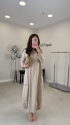 TAŞ 6727 ETEK UCU LASTİKLİ ELBİSE 
