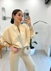TAŞ 8504 FERMUARLI SWEAT TAKIM 