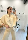 TAŞ 8504 FERMUARLI SWEAT TAKIM 