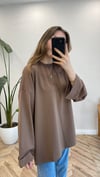 TOPRAK 2755 DİKİŞ DETAY SWEATSHİRT