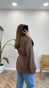 TOPRAK 2755 DİKİŞ DETAY SWEATSHİRT