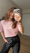 TOZ PEMBE 3683 BASİC TSHIRT 