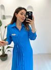 TURKUAZ TRENDY ELBİSE