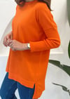 TURUNCU 116 MERSERİZE TUNİK