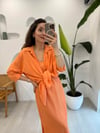TURUNCU 31858 ELBİSE TAKIM