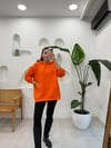 TURUNCU 32109 KAPÜŞONLU SWEATSHİRT