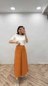 TURUNCU 4621 PİLELİ ETEK 