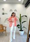 TURUNCU 8977 ÇİZGİLİ GÖMLEK 