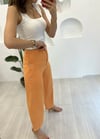 TURUNCU BOL PAÇA PAMUK KOT PANTOLON