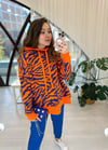 TURUNCU ZEBRA TRİKO TURUNCU STD
