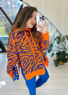 TURUNCU ZEBRA TRİKO TURUNCU STD