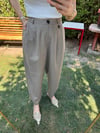VİZON 50976 KETEN PANTOLON
