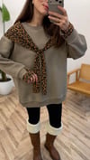 VİZON 6186 FULAR DETAY SWEATSHİRT