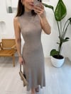 VİZON 90234 KOLSUZ TRİKO ELBİSE
