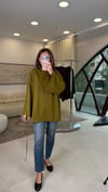YAĞ YEŞİL 3550 BEL BAĞLAMLI TUNİK 