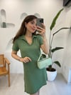 YEŞİL 0004 TRİKO ELBİSE 