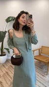 YEŞİL 1153 GÖMLEK ELBİSE 