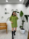 YEŞİL 1231 SWEAT ELBİSE