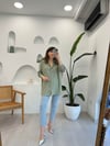 YEŞİL 2530 TAŞLI GÖMLEK